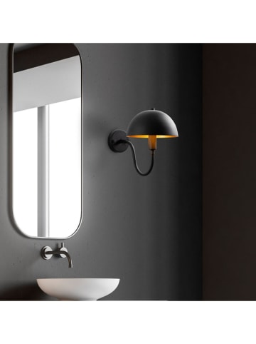 ABERTO DESIGN Wandlamp zwart - (H)27 x Ø 20 cm