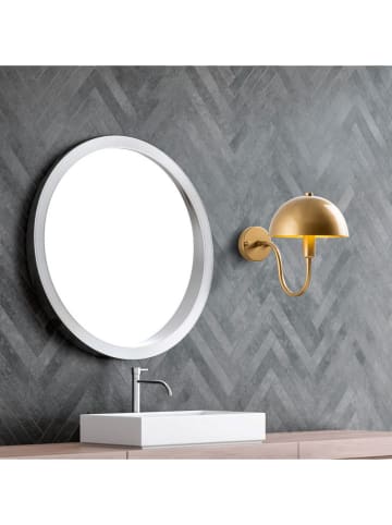 ABERTO DESIGN Wandleuchte in Gold - (H)27 x Ø 20 cm 