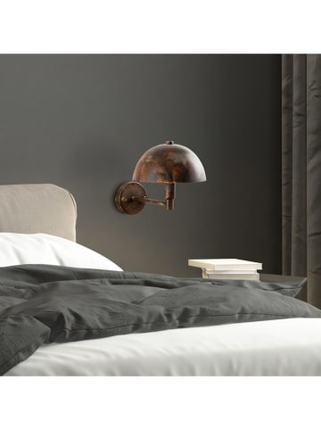 ABERTO DESIGN Wandlamp bruin - (H)24 x Ø 20 cm