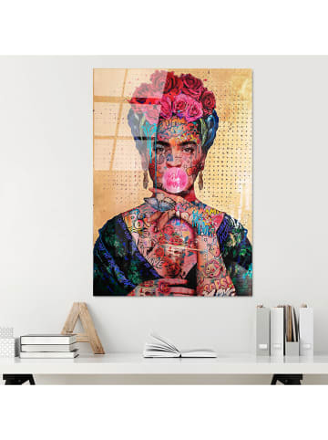 ABERTO DESIGN Kunstdruk op glas - (B)70 x (H)100 cm