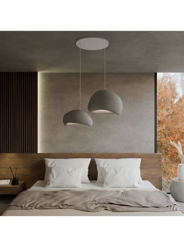 ABERTO DESIGN Hängeleuchte in Grau - (B)75 x (H)120 cm