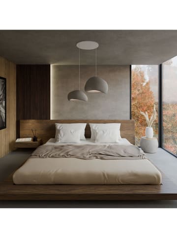 ABERTO DESIGN Lampa wisząca w kolorze szarym - 75 x 120 cm