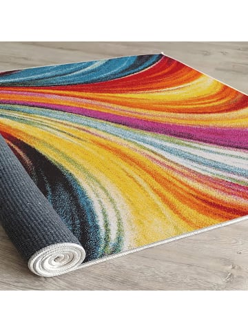 ABERTO DESIGN Kurzflor-Teppich in Bunt