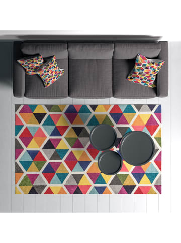 ABERTO DESIGN Laagpolig tapijt meerkleurig