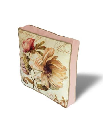 ABERTO DESIGN Stuhlkissen in Creme