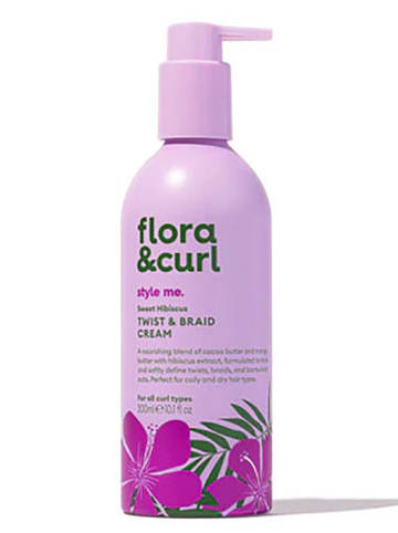 Flora Curl Krem do stylizacji "Sweet Hibiscus - Twist & Braid" - 300 ml