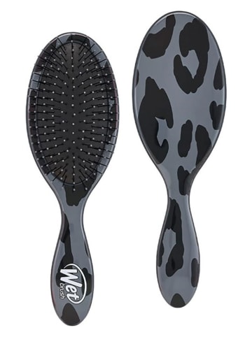Wet brush Szczotka "Detangler - Safari - Leopard" w kolorze szaro-czarnym