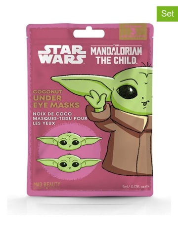 Mad Beauty 3-delige set: oogpads  "Mandalorian", 5 g