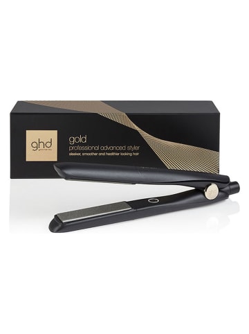 GHD Haarglätter "Gold" in Schwarz