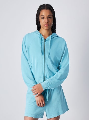 Champion Sweatjacke in Hellblau