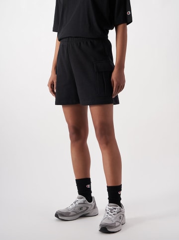 Champion Cargosweatshorts in Schwarz