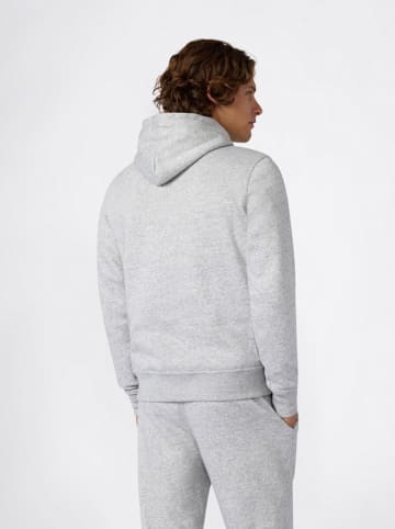 Champion Hoodie in Grau/ Dunkelblau