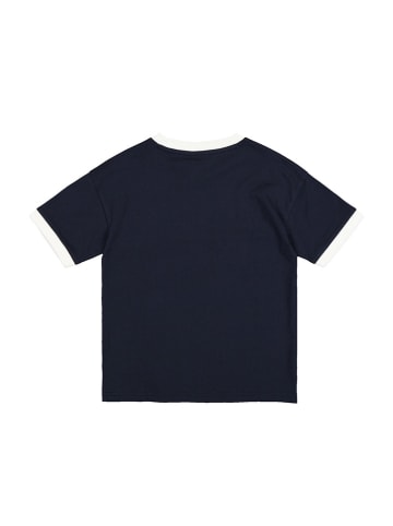 Champion Shirt in Dunkelblau/ Creme