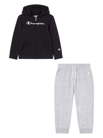 Champion 2-delige outfit zwart/grijs