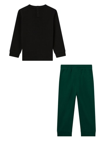 Champion 2-częściowy zestaw w kolorze czarno-zielonym