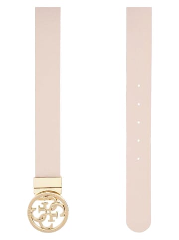 Guess Pasek w kolorze jasnoróżowym