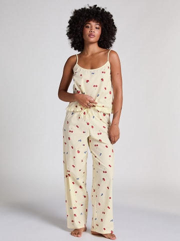 Hunkemöller Pyjama-Hose in Hellgelb