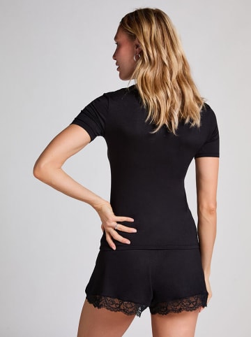 Hunkemöller Piżama w kolorze czarnym