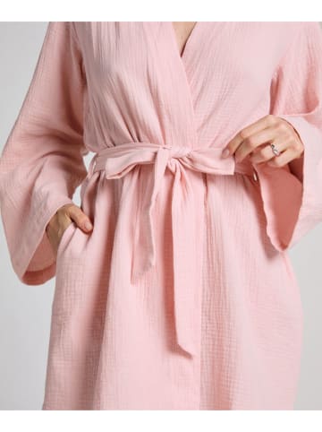 Hunkemöller Kimono w kolorze jasnoróżowym
