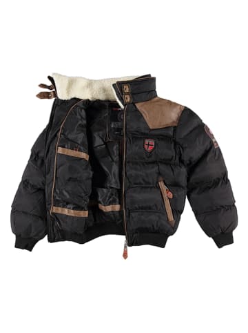 Geographical Norway Kurtka zimowa "Abramovitch" w kolorze czarnym
