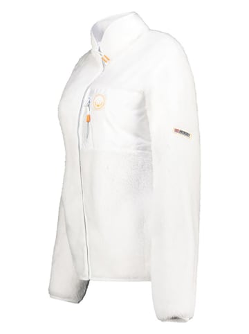 Geographical Norway Kurtka polarowa "Precious" w kolorze białym