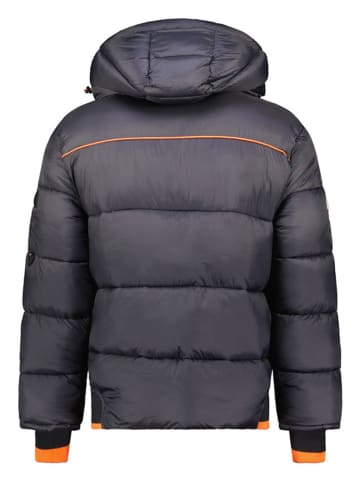 Geographical Norway Doorgestikte jas "Calix" antraciet