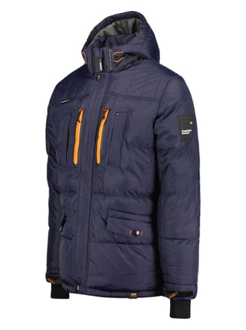 Geographical Norway Kurtka pikowana "Basilboli" w kolorze granatowym
