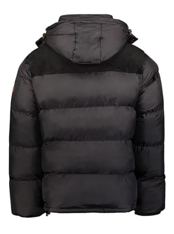 Geographical Norway Kurtka pikowana "Celien" w kolorze czarnym
