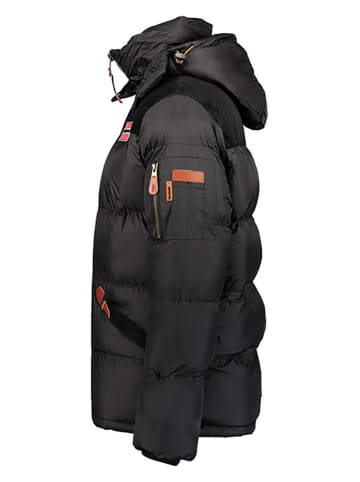 Geographical Norway Doorgestikte jas "Celien" zwart