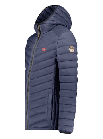 Geographical Norway Kurtka pikowana "Carliti" w kolorze granatowym