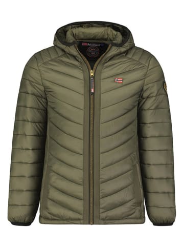 Geographical Norway Steppjacke "Carliti hood" in Khaki