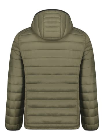Geographical Norway Doorgestikte jas "Carliti hood" kaki