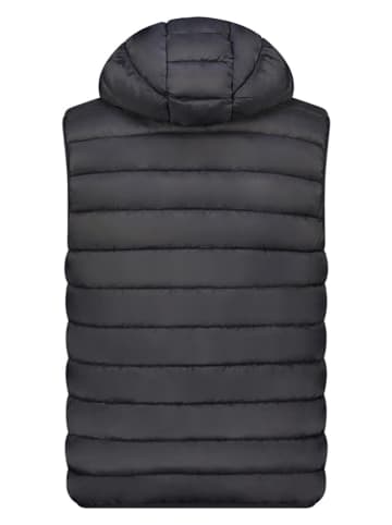 Geographical Norway Kamizelka pikowana "Vamigolor" w kolorze czarnym