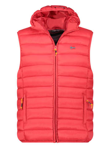 Geographical Norway Doorgestikte bodywarmer "Vamigolor" rood