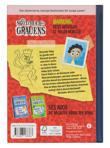 Adrian Verlag Erstlesebuch "Notizbuch des Grauens Band 1"