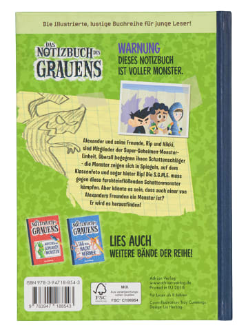 Adrian Verlag Erstlesebuch "Notizbuch des Grauens 3"
