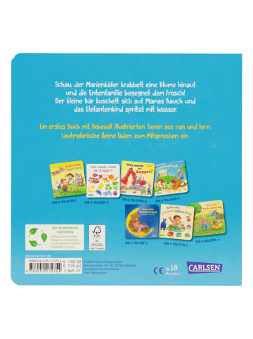 Carlsen Pappbilderbuch "Meine lieben Tiere"