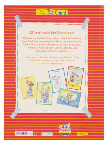 Carlsen Malbuch "Conni Gelbe Reihe - Mein großes Conni-Poster-Buch"