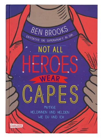 Carlsen Jugendbuch "Not all heroes wear capes"