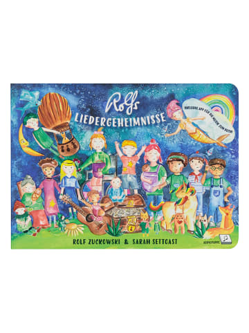 Deutsche Pappebuch Gesellschaft Kinderbuch "Rolfs Liedergeheimnisse"