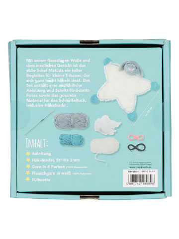 frechverlag Häkelset "Flauschiges Schnuffeltuch Schaf"