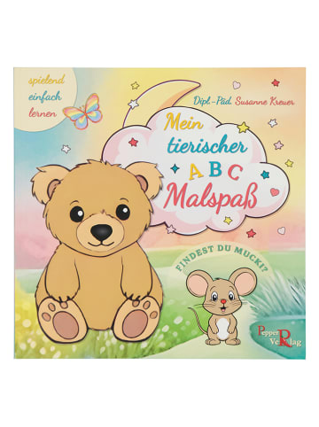 Pepper Verlag Malbuch "Mein tierischer ABC Malspaß"