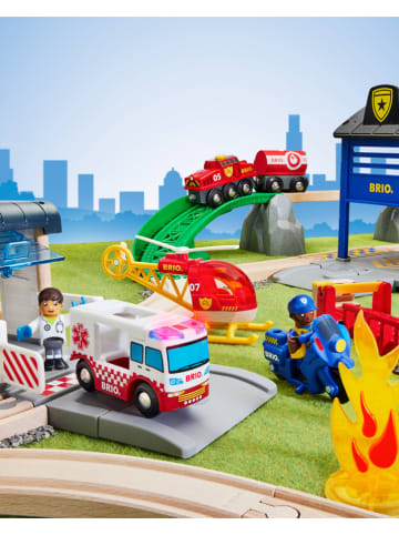 Brio Spielset "Polizei und Feuerwehr Set Deluxe"  - ab 3 Jahren