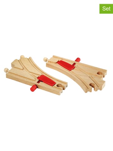 Brio 2er-Set: Mechanisches Weichenpaar - ab 3 Jahren