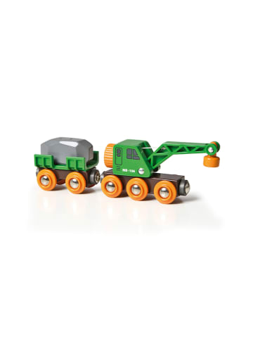 Brio Kraanwagen met accessoires - vanaf 3 jaar