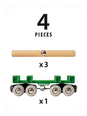 Brio Langholzwagen - ab 3 Jahren