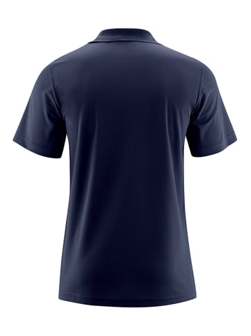 Maier Sports Funktionspoloshirt "Ulrich" in Dunkelblau