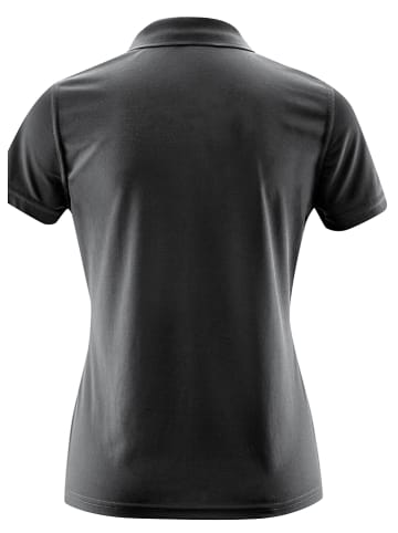Maier Sports Funktionspoloshirt "Ulrike" in Schwarz
