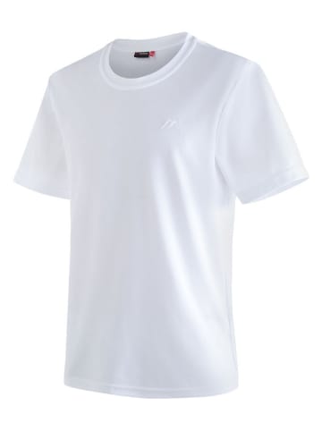 Maier Sports Funktionsshirt "Walter" in Weiß