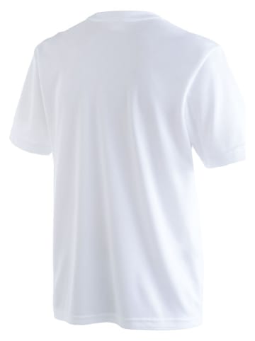 Maier Sports Funktionsshirt "Walter" in Weiß